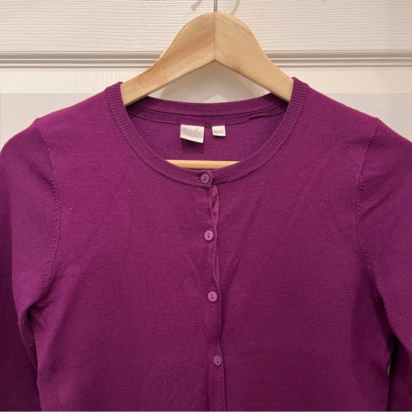 💠3/$10 TWIK Purple Cardigan - Picture 7 of 8